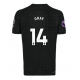 Tottenham Hotspur Archie Gray #14 Replike Gostujuci Dres 2025-26 Kratak Rukav
